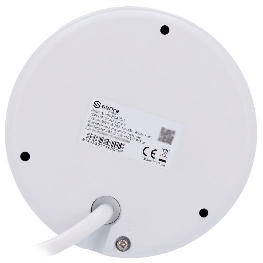 SF-IPD360A-12I1, Safire Smart, IP dome kamera s ribljim okom I1 serija, Rezolucija 12 megapiksela (4000x3000)