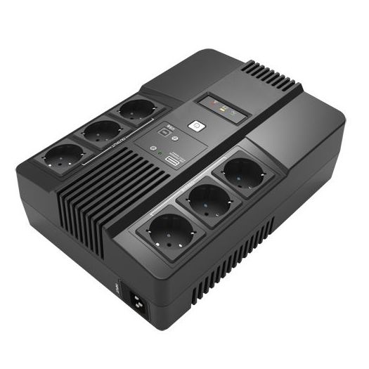 UPS800VA-6, Singl, Fazni linijski interaktivni UPS, Snaga 800VA/480W, Ulaz 220~240 VAC / Izlaz 230 VAC