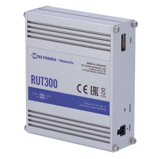 TK-RUT300, Teltonika industrijski ruter, 5 Ethernet portova RJ45 Fast Ethernet