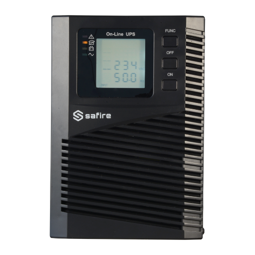 UPS1000VA-ON-4 UPS online   Power 1000VA/900W   Input 200~240 Vac / Output 200~240 Vac 