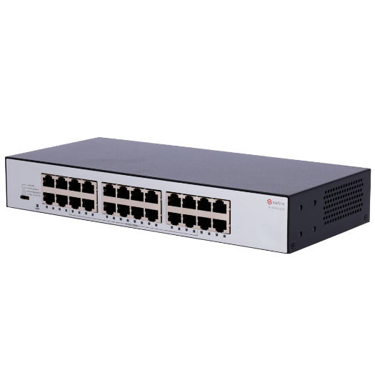 SF-SW24-G-M Safire Desktop Switch    24 ports Gigabit   Speed 10/100/1000Mbps 