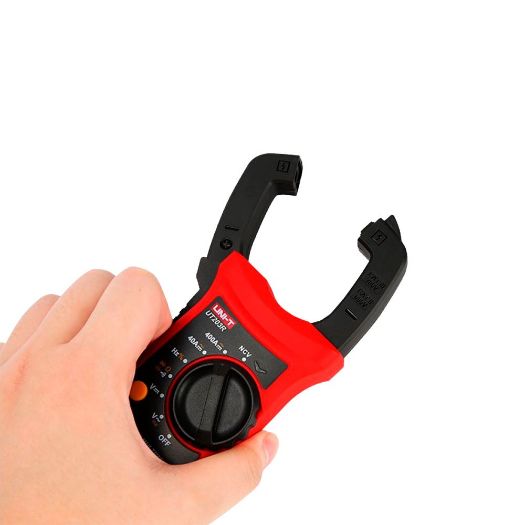 UT203R, Strujna stezaljka, Mjerenje istosmjerne struje do 600V i 400A, Mjerenje u izmjeničnoj struji do 600V i 400A