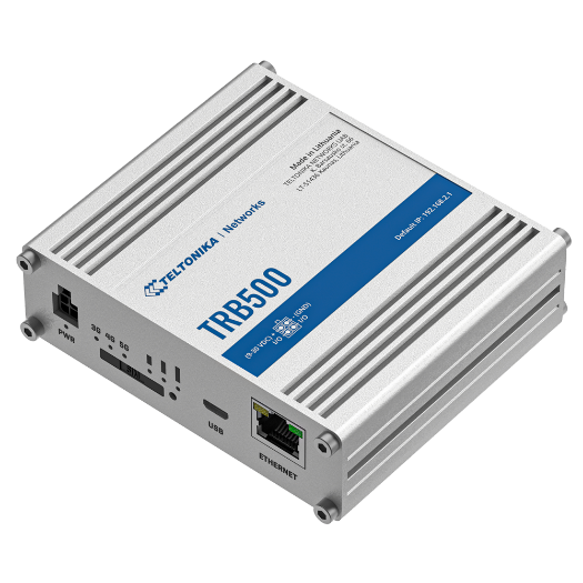 TK-TRB500 Teltonika Gateway 5G Industrial   5G Sub 6Ghz SA/NSA     Compatible with 4G/3G 