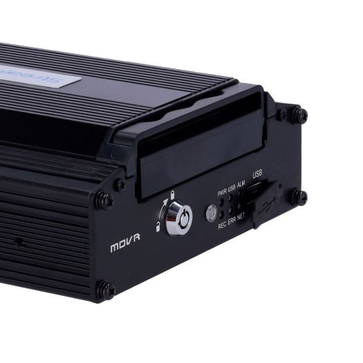 ST-X1N-H0401-GPS4GW, Strimax, NVR snimač za vozilo, 4 kanala AHD i 1 kanal IP / Kompresija H.265/H.264