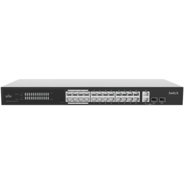 UV-NSW3000-25GT1GP1GC-IN Uniview Manageable Cloud PoE Switch   24 RJ45 GE + 2 uplink RJ45 GE +2 SFP 