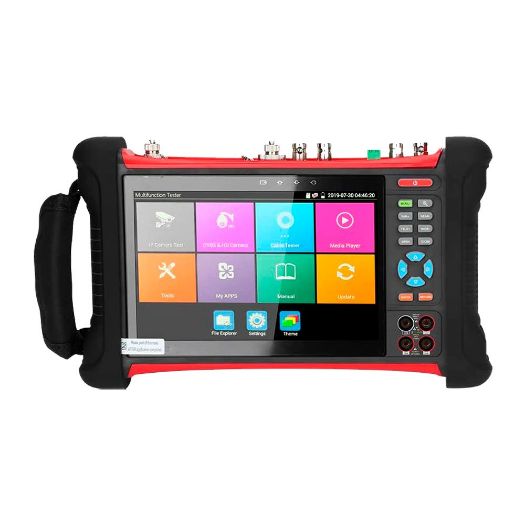 SF-TESTER7-5N1-4K, Višenamjenski CCTV tester, Podržava HDTVI, HDCVI, AHD, CVBS i IP kamere (4K)