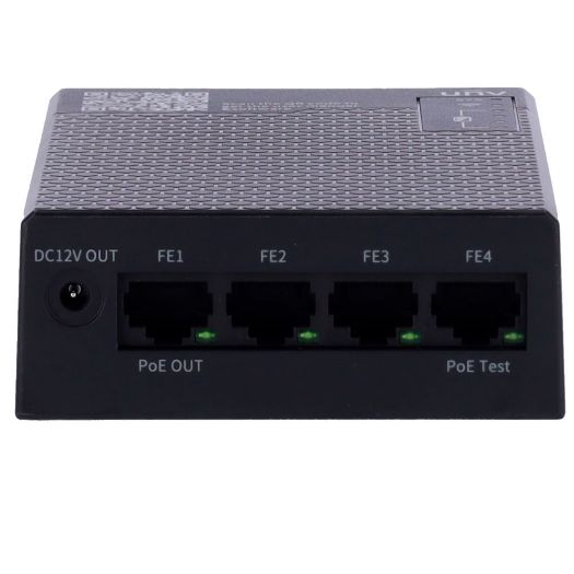 UV-LINK-BOX, Uniview, Idealno za konfiguriranje IP kamera, 4 ulaza RJ45 10M/100M Baza