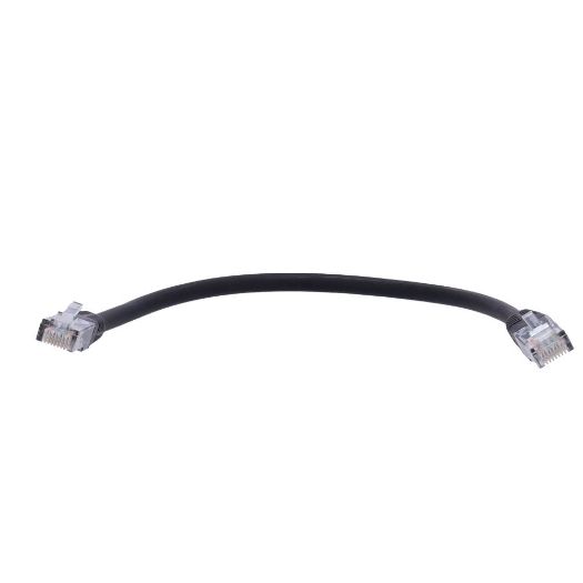 UTP6-H-1BK, UTP kabel, Ethernet, RJ45 konektori, Kategorija 6, 1 m, Crna boja