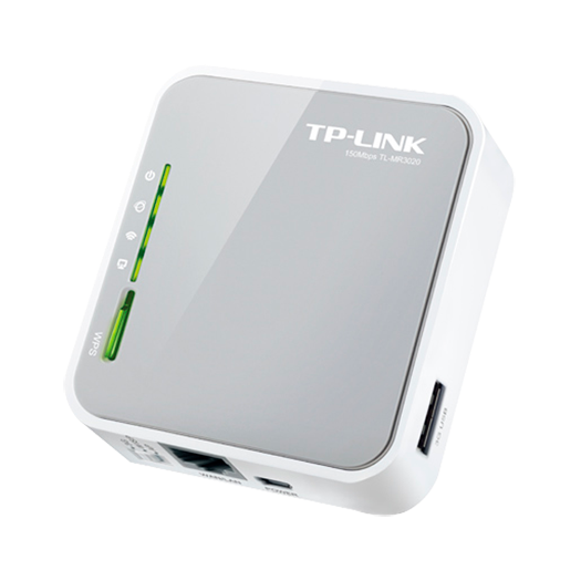 TL-MR3020 TP LINK   Portable Wifi Router 3G/4G   Ethernet Connections, USB 