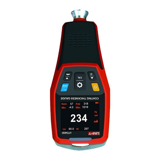 UT343D, Mjerenje debljine premaza, Pogodno za željezne i nemetalične metale, željezni materijali