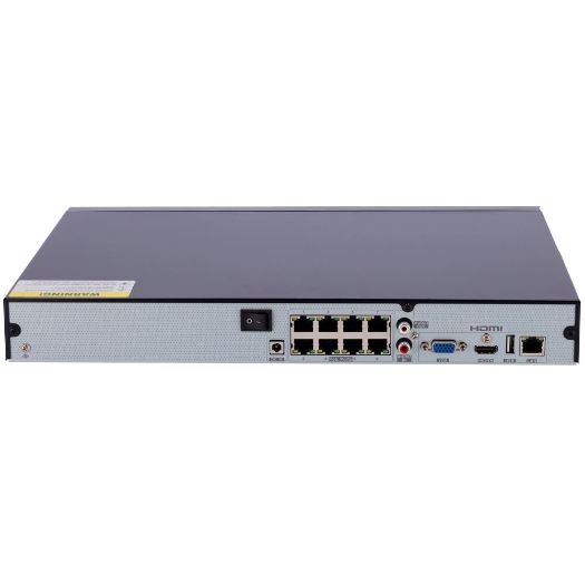 SF-NVR6208-8P-B2, Safire Smart, NVR snimač za IP kamere, Raspon B2, 8 kanala PoE Portovi / Kompresija H.265S / 2 tvrda diska