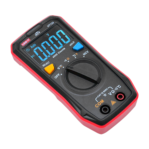 UT123T Pocket Digital Multimeter   DC and AC voltage measurement up to 600V 