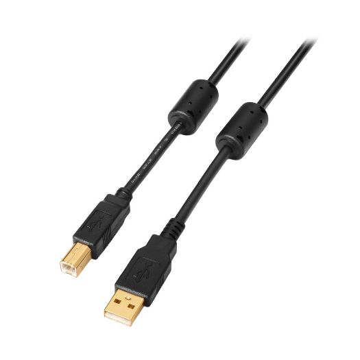 USB1-3-P, USB kabel 2.0, Za pisač, Tip A/M, B/M konektori, Duljina 3 m