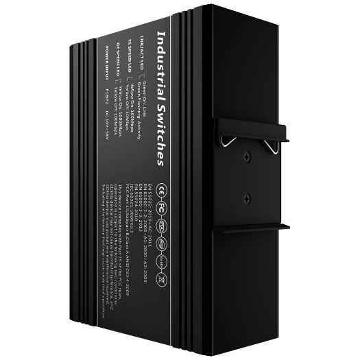 SW1208HIPOE-MGF-240-DIN, Bijela marka PoE Prekidač, Montaža na DIN šinu, 8 gigabitnih portova + 4 gigabitna SFP