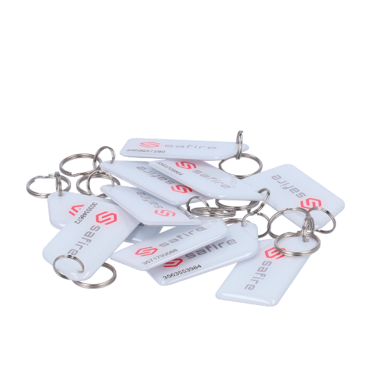 SF-TAG-MF-EPOXY Numbered proximity TAG key ring   Identification by radio