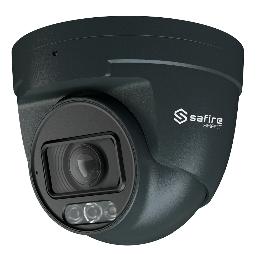 SF-IPT511ZA-4E1-DL-GREY Safire Smart   Turret IP camera range E1 AI   Resolution 4 Megapixel (2566x1440) 