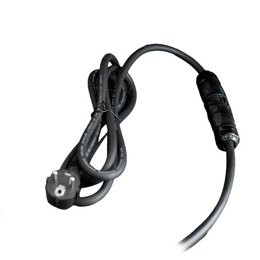 TSOL-ESK800-PB TSUN Solar Pop Up Kit   2 Full Black panels 420W   Microinverter 800W 