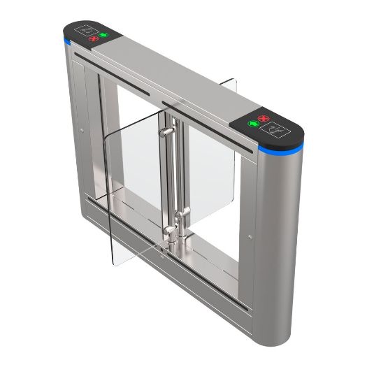 TS-SG801-M-600, Dupli bi, usmjereni pristupni okretni križ, Vrata sa sklopivom akrilnom barijerom