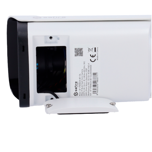 SF-IPB580ZA-4E1-NIGHT Safire Smart Bullet IP camera range E1 with AI ISP 