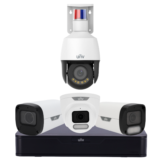 UV-STARTERKIT-01 Uniview Video Surveillance Kit   NVR 8CH PoE | AcuSearch | SIP | UMD 