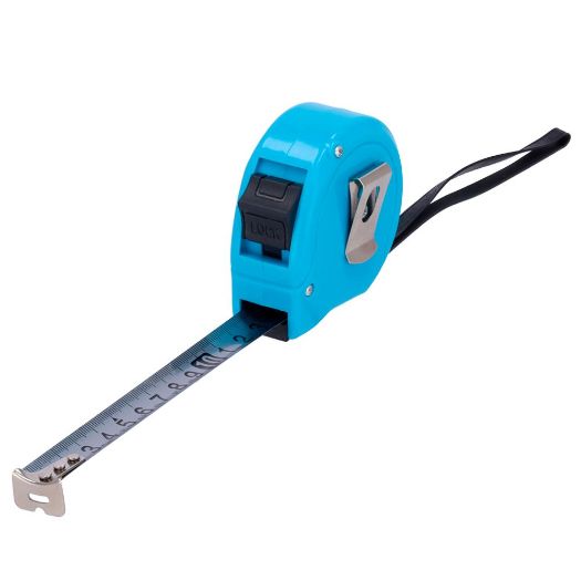 UV-TAPE-MEASURE, Uniview, Mjerna traka, 5 metara, Visoka preciznost, Plava boja