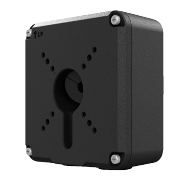 UV-TR-JB07-D-IN-BLACK Junction box   For bullet cameras   Suitable for outdoor use 