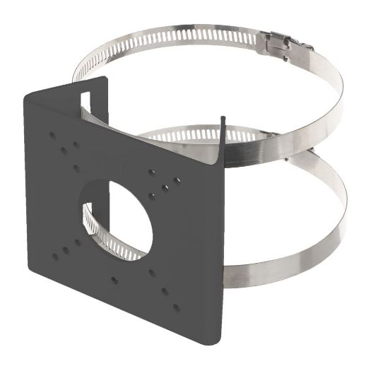 UV-TR-UP06-B-IN-BLACK, Nosač za montažu na stup, Za bullet kamere, Pogodno za vanjsku upotrebu