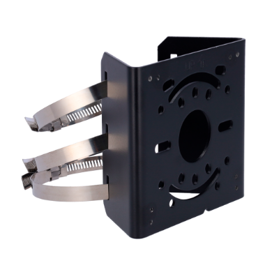 UV-TR-UP06-IN-BLACK Pole Mount Bracket   For dome cameras   Suitable for outdoor use 