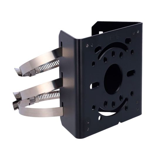 UV-TR-UP06-IN-BLACK, Nosač za montažu na stup, Za kupolaste kamere, Pogodno za vanjsku upotrebu