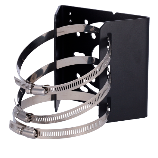 UV-TR-UP06-IN-BLACK Pole Mount Bracket   For dome cameras   Suitable for outdoor use 