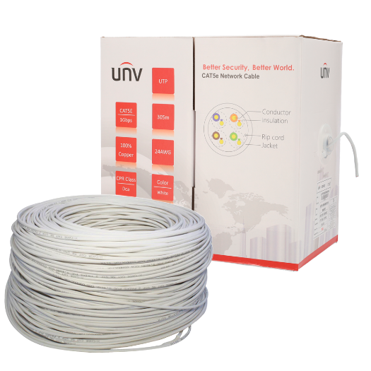 UV-UTP5E-300-BC24AWG-DCA-B-W