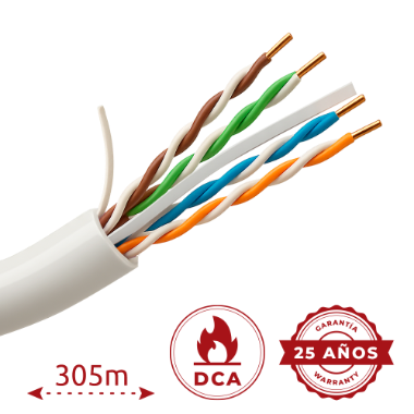 UV-UTP6-300-BC24AWG-DCA-B-W