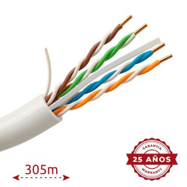 UV-UTP6A-300-BC23AWG-DCA-R-W, Uniview UTP kabel Kategorija 6A, Vozač OFC, 100% bakar