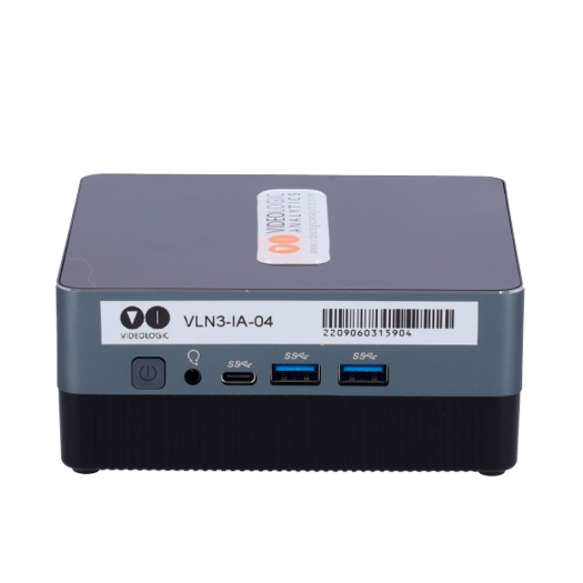 VA-VLN-IA02 Videologic Server VLN IA02   Supports up to 4 AI channels   256GB SSD hard drive 