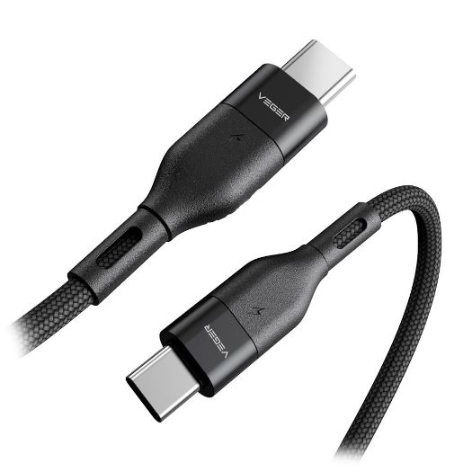 VG-CC01, Ceste, USB2.0 kabel za prijenosna računala, USB, C do USB, C, Metalni omotač, pleteni najlon