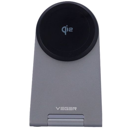 VG-Q7, VEGER bežični punjač, Snaga 15W, USB, C ulaz, Brzo punjenje, Bežični izlaz