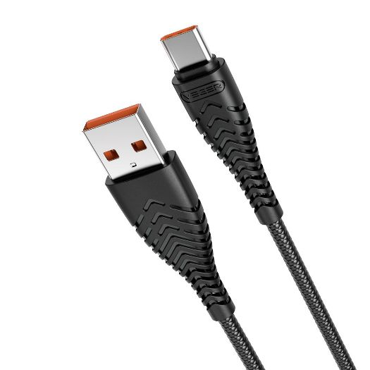 VG-V104, Ceste, Kabel USB2.0, USB, Od A do USB, C, Plastični omotač, pleteni najlon