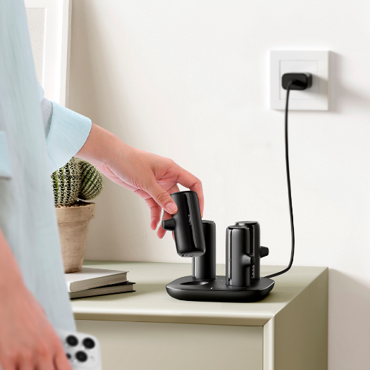 VG-W007 VEGER 4 power banks with charging cradle   Capacity 5000mAh / Power bank 