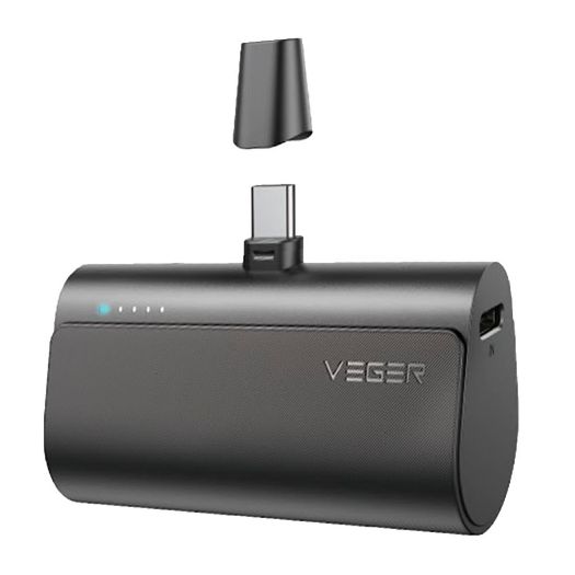 VG-W0556, VEGER Mini Power bank s LED diodama za punjenje, Kapacitet 5000mAh