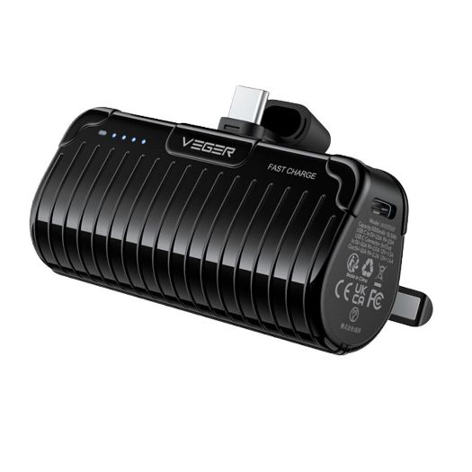 VG-W0558, VEGER Mini Power bank s LED diodama za punjenje, Kapacitet 5000mAh