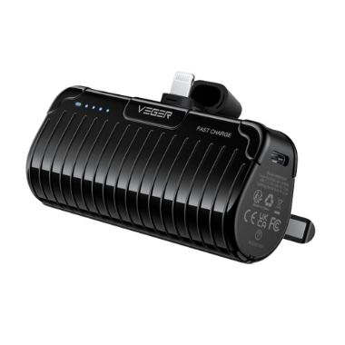 VG-W0558P, VEGER Mini Power bank s LED diodama za punjenje, Kapacitet 5000mAh