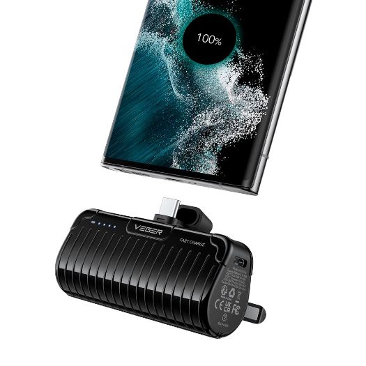 VG-W0558, VEGER Mini Power bank s LED diodama za punjenje, Kapacitet 5000mAh