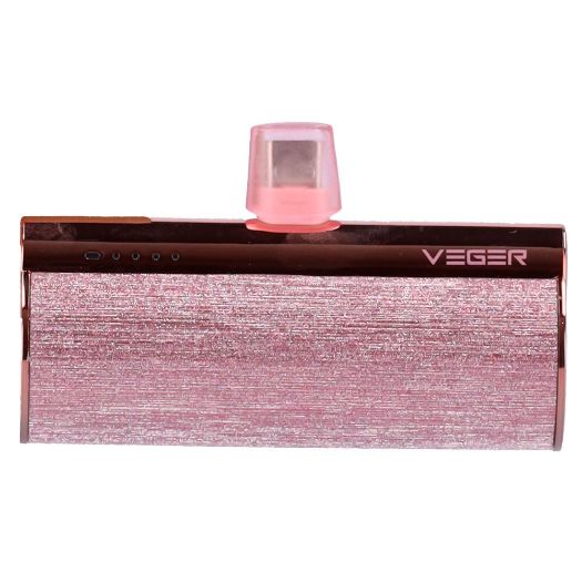 VG-W0573-R, VEGER Mini Power bank s LED diodama za punjenje, Kapacitet 5000mAh