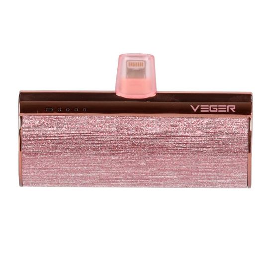 VG-W0573P-R, VEGER Mini Power bank s LED diodama za punjenje, Kapacitet 5000mAh
