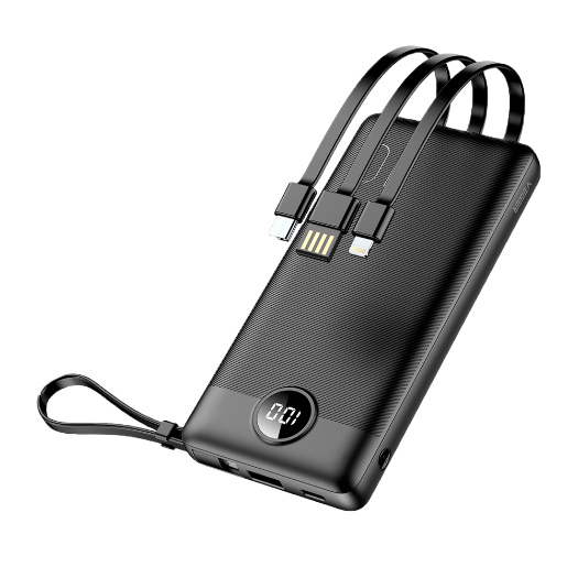 VG-W1116 VEGER Power bank with LCD display   Capacity 10000mAh   USB C inputs, USB
