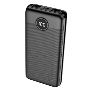 VG-W1105PD, VEGER Mini Powerbank s LCD zaslonom, Kapacitet 10000mAh, USB