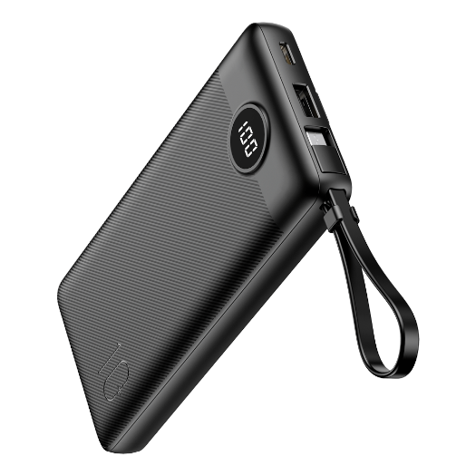 VG-W1116 VEGER Power bank with LCD display   Capacity 10000mAh   USB C inputs, USB