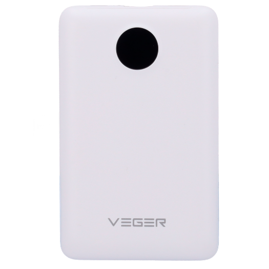 VG-W1170-W VEGER Power bank with LCD display   Capacity 10000mAh   Inputs Lightning, USB