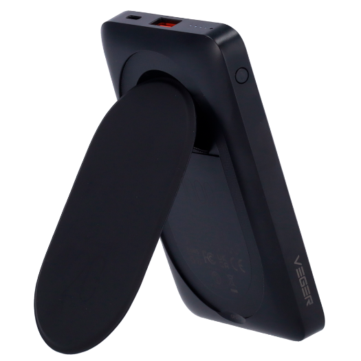 VG-W1175 VEGER Power bank with stand   Capacity 10000mAh   Lightning, USB