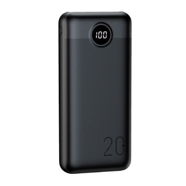 VG-W2039PD-B, VEGER Power bank s LCD zaslonom, Kapacitet 20000mAh, USB